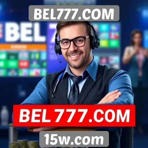 Funcionalidade do suporte ao cliente no BEL777.COM